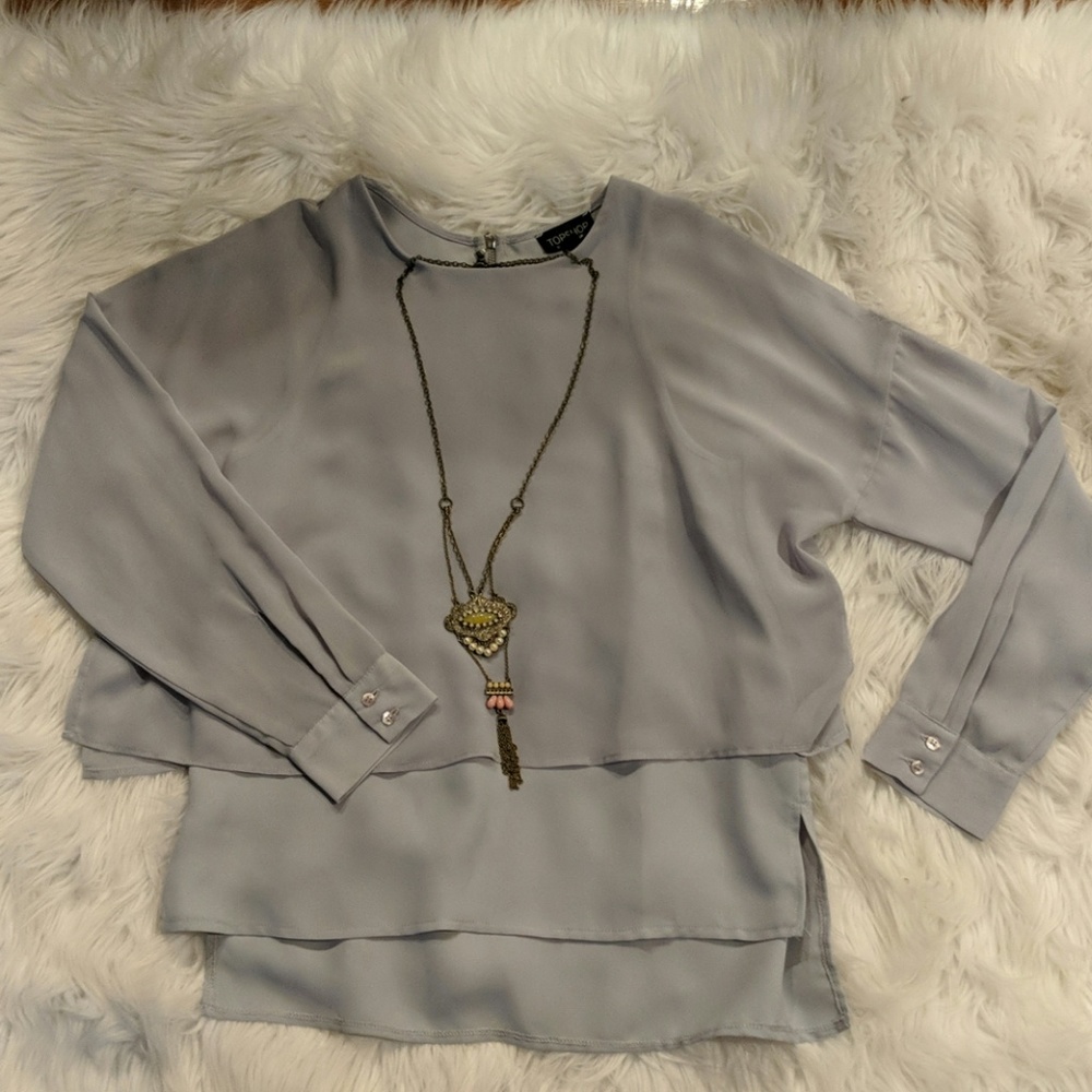 Topshop size 2 blouse